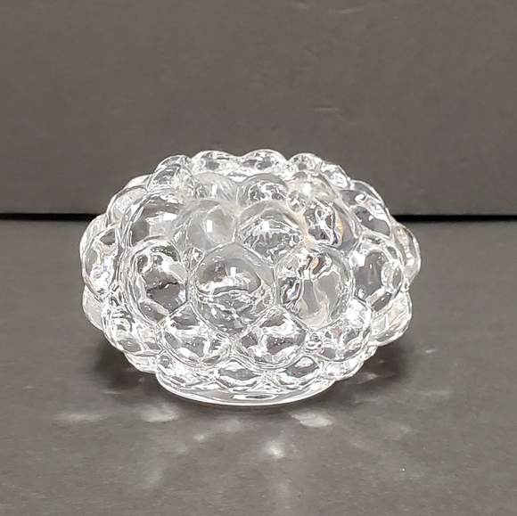 Orrefors Crystal Raspberry Candle Holder - Picture 10 of 12